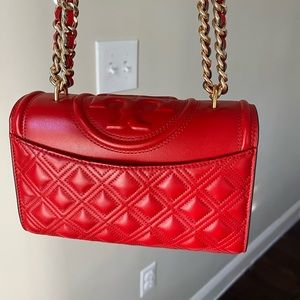 🔥 Free Shipping! Tory Burch Fleming Small Convertible Shoulder Bag